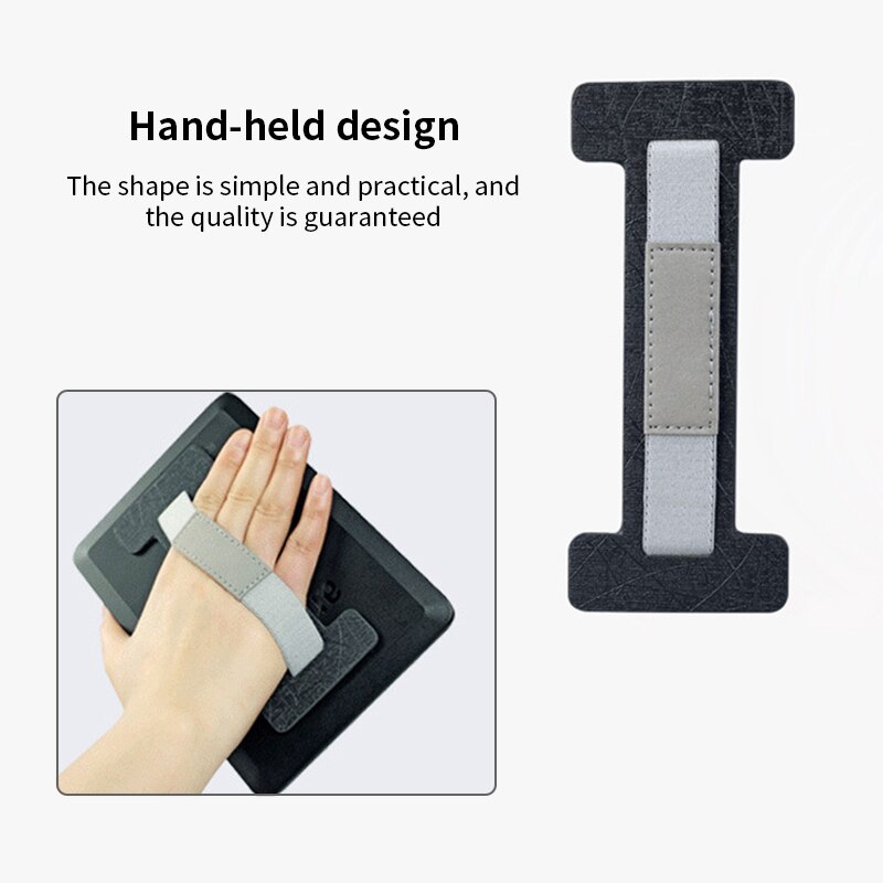 Tablet Hand Strap Holder Universal Tablet Hand Band Holder Reusable Slip Finger Sling Strap Stand Sticker For Tablet For 6-10.5"