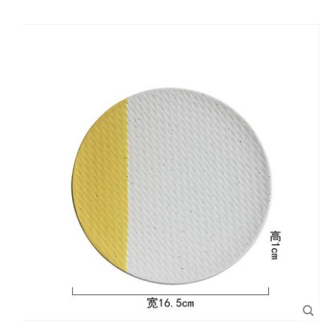 Platos de postre coloridos, platos de pastel, ensaladas, platos planos pequeños, postres de piedra, platos redondos de fruta, platos de desayuno: H