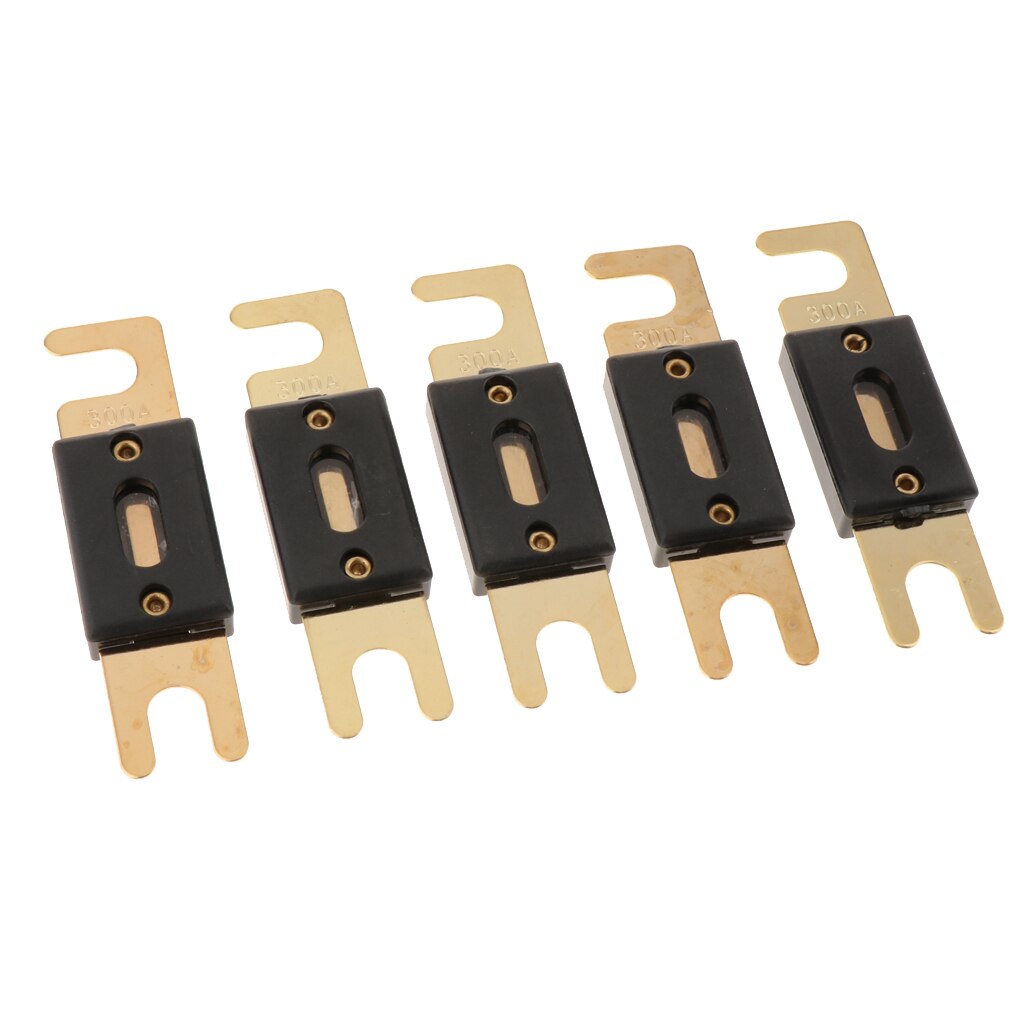 300a ANL Fuse Fuse Gold Plated For Amplifiers Power Amplifier Car Truck