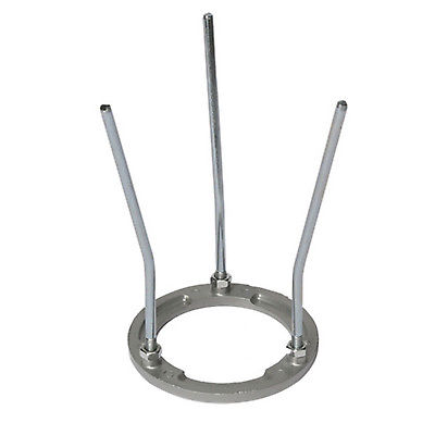 70/90/110mm Inner Diameter Iron Tripod Chemistry Lab Science Beaker Stand Removable