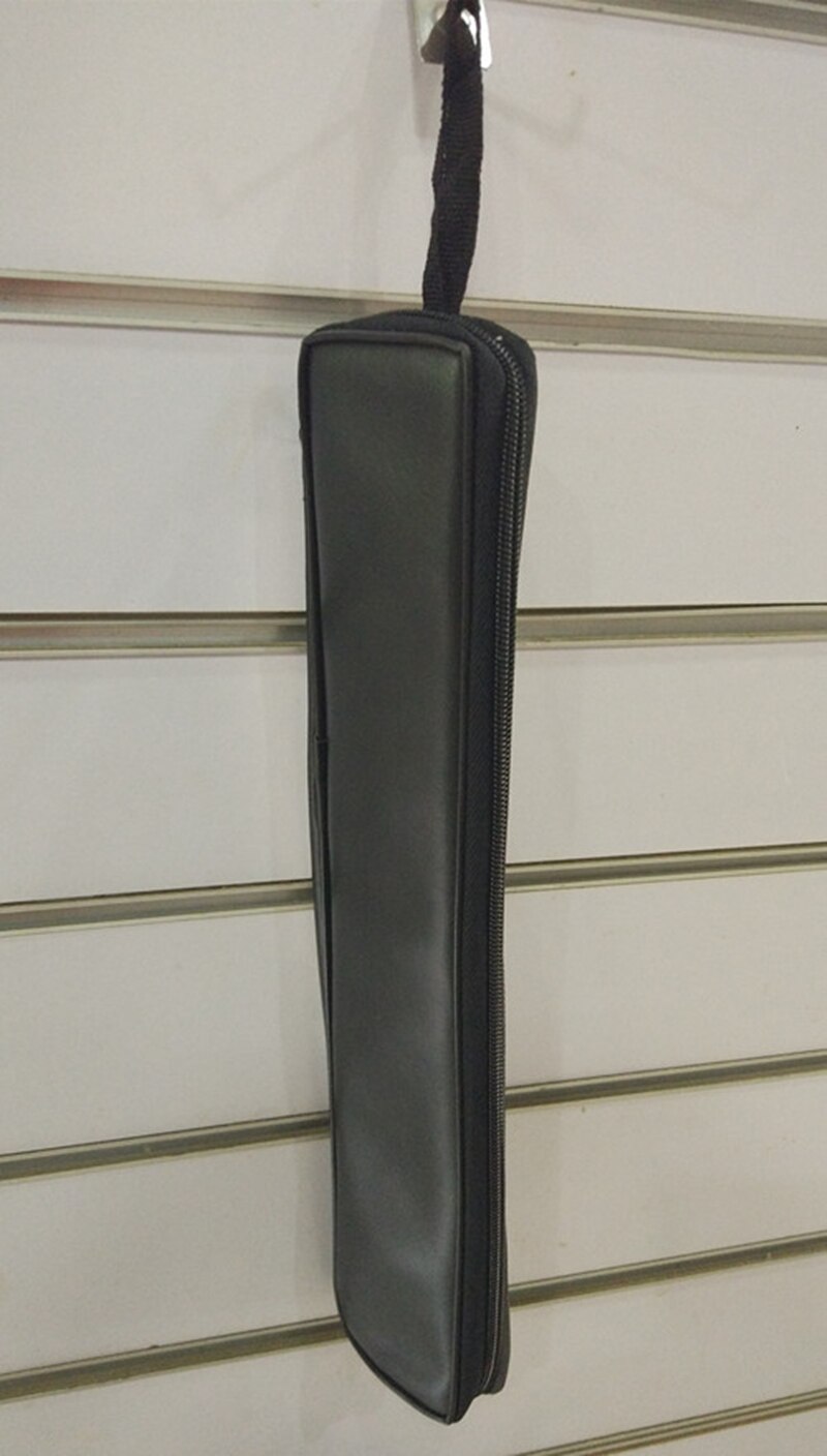 2-section Fluit Tas voor Bescherming PU Tas Anti-worstelen Doek Fluit Accessoire Makkelijk Hand fluit tas