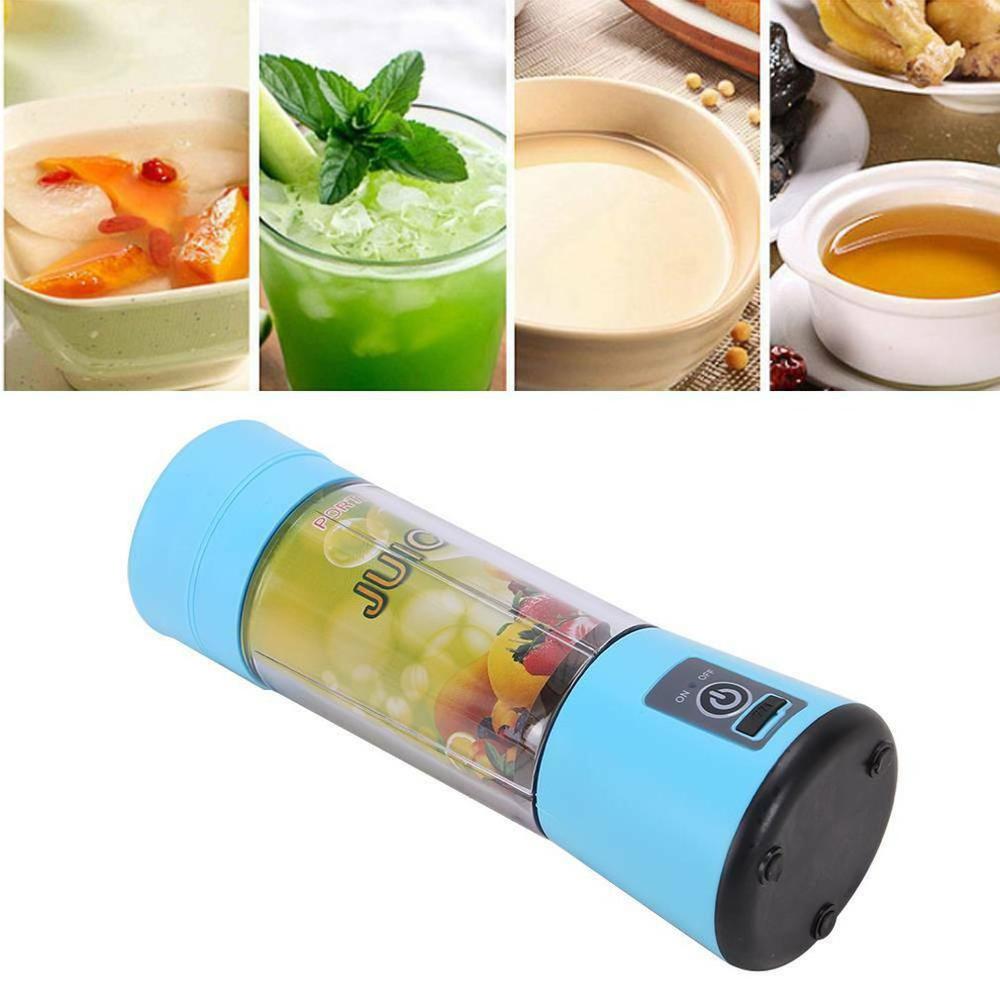 Bærbar usb frukt juicer shaker flaske elektrisk juicer smoothie maker blender mini husholdning juicer