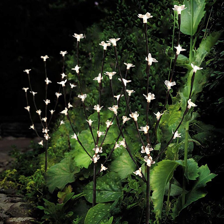 LED Weide Zweig Lampe Rose Simulation Orchidee Zweig Lichter Hohen Vase Füllstoff Weide Zweig Beleuchtete Zweig Für Heimat Dekoration: Kirsche blüht