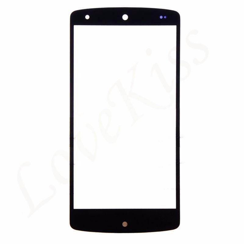 Panel frontal de pantalla táctil para LG Google Nexus 5 D820 D821, lente de Sensor de pantalla táctil, digitalizador de pantalla LCD, vidrio exterior de repuesto