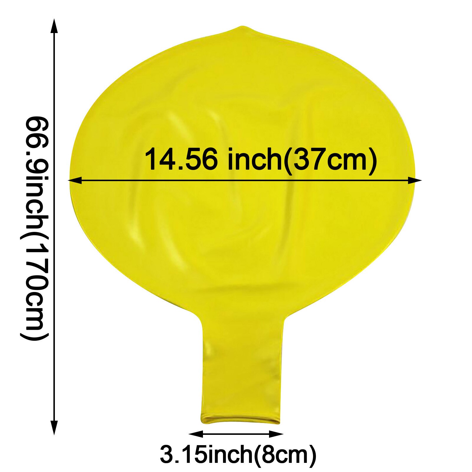 66 inch Climb-in Ballon Round Latex Giant Large Party Inflatable Air Birthday Party Supplies Round Climb-in Balloon for Games