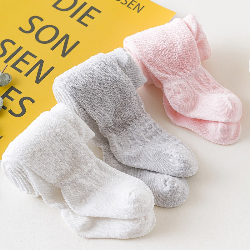Leuke Zomer Baby Meisje Panty Anti-Muggen Effen Kleur Baby Panty Dunne Ademende Pasgeboren Leggings Kinderen Kous 0-1y