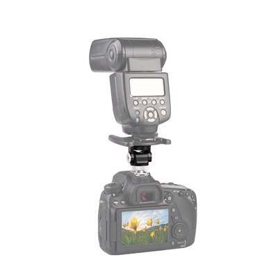 Shoe Verstelbare Mount Monitor Flash Adapter Microfoon Beugel Houder Voor Video Camera Fotografie Voor Canon Nikon Sony