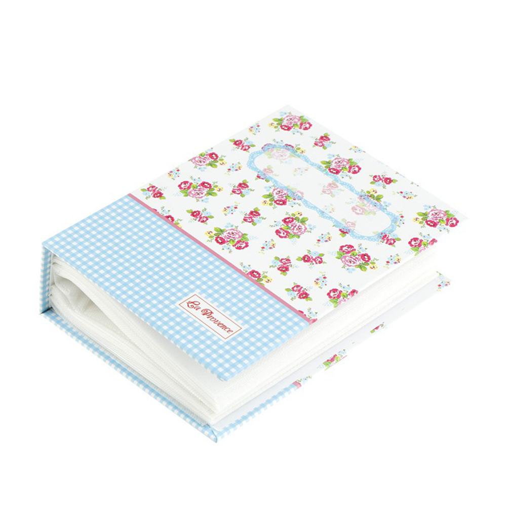 100 lommer fotoalbum søde blomster familie billedalbum hukommelse opbevaring taske holder boligindretning hus dekoration