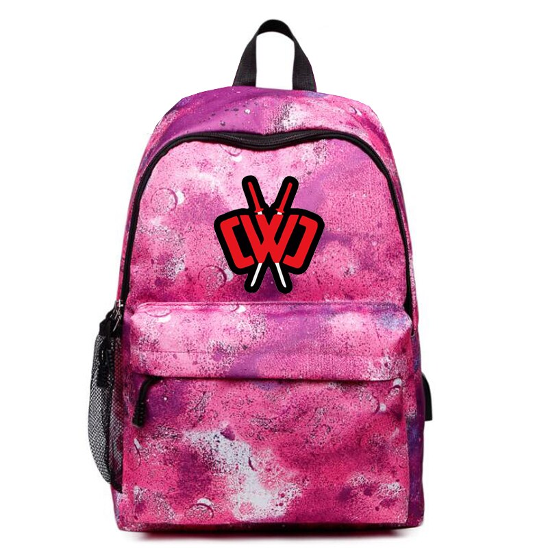 CWC imprimé unisexe galaxie sac à dos extérieur sac à dos étudiant Oxford sac USB charge ordinateur sacs: 8