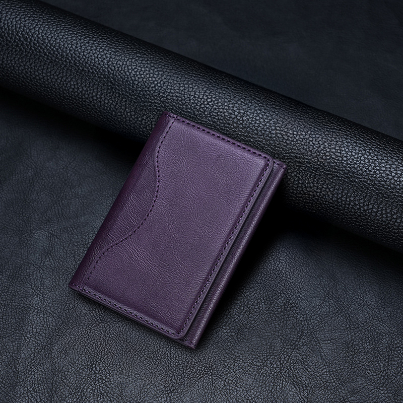 Bolsa carteira de couro magnética para iphone 17 16 15 pro max titular do cartão bolsa de telefone capa protetora com três dobras sacos magnéticos: CÉU AZUL