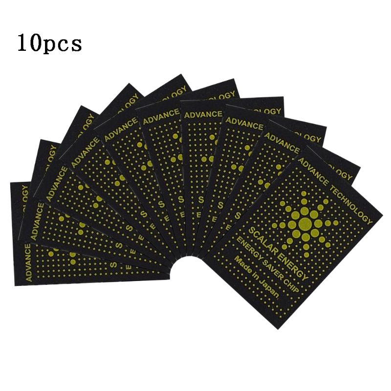 10PCS EMR Scalar Energy Phone Sticker Anti Radiation Chip Shield Paster Laptop Anti EMP EMF Protection for Pregnant Women: E