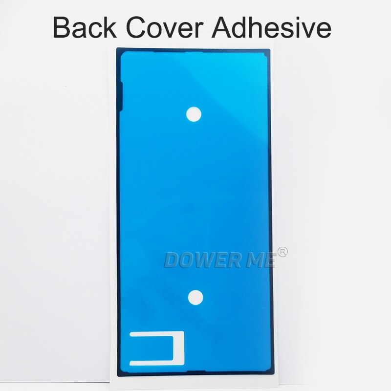 5 teile/los Für Sony Xperia XZ Premium Lcd Display Aufkleber Front Rahmen Wasserdicht Adhesive Zurück Abdeckung Kleber Band XZP G8142 g8141: 5x Back Sticker