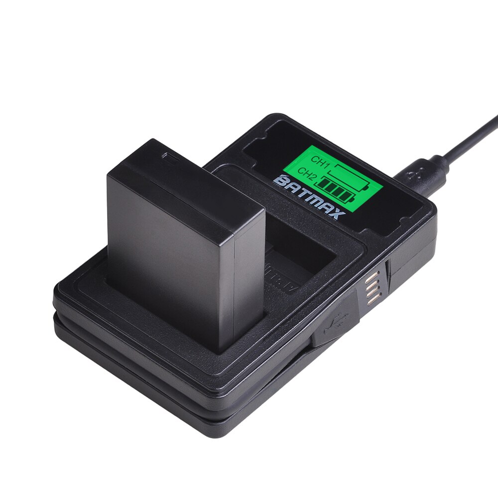 2x dmw-blc 12 blc 12e dmw blc 12 batterij + ingebouwde led usb dubbele oplader voor panasonic lumix  fz1000 fz200 fz300 g5 g6 g7 gh2 gx8