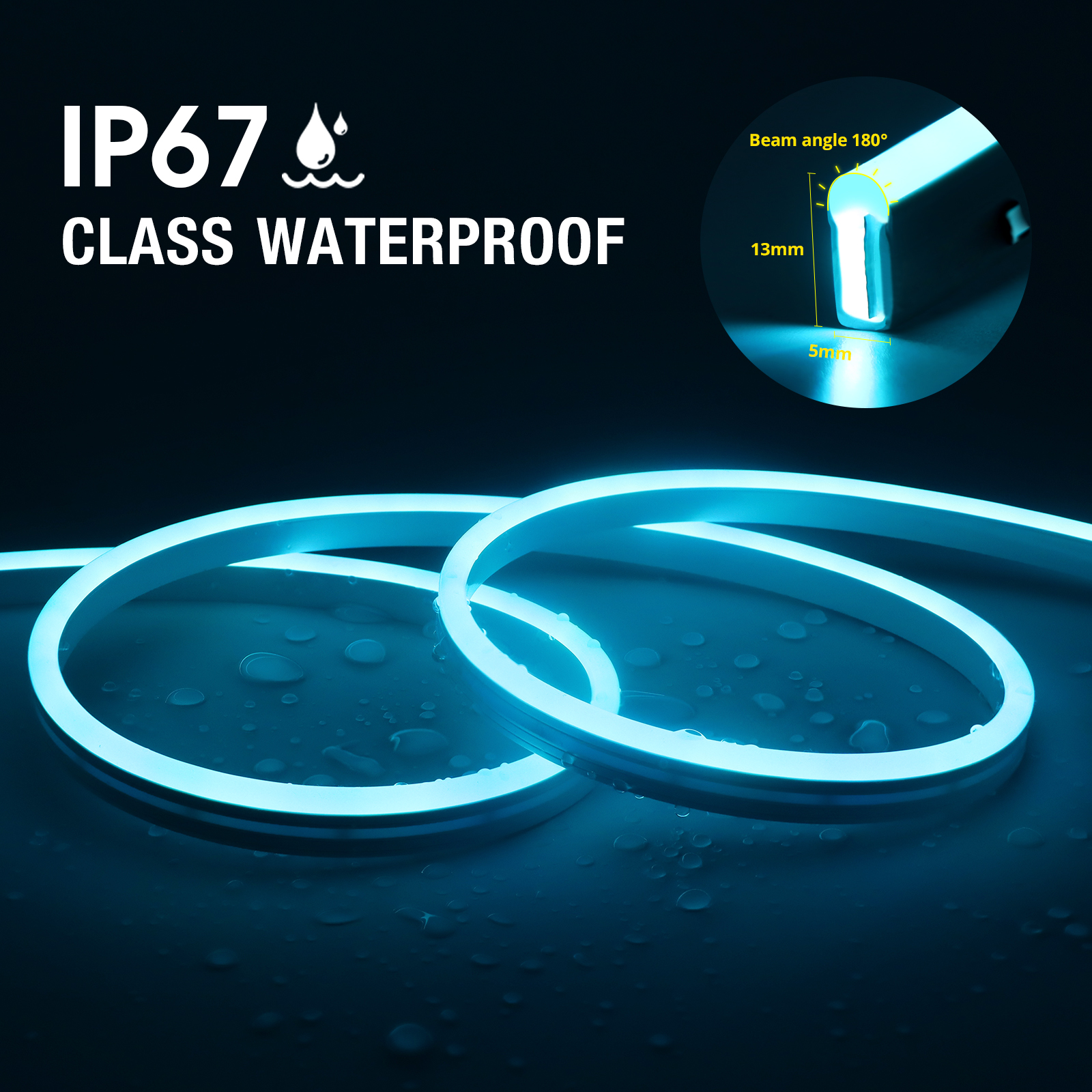 5V USB RGB Neon LED Strip 1M 2M 3M 4M 5M WiFi Neon RGB Strip Werken met Tuya App/Smart Life/Alexa voor TV Home Neon Decor Verlichting