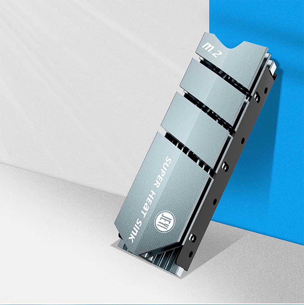 JEYI SSD card Cooling M.2 Heatsink NVME Heat sink NGFF M.2 2280 aluminum sheet Thermal conductivity silicon wafer cooling