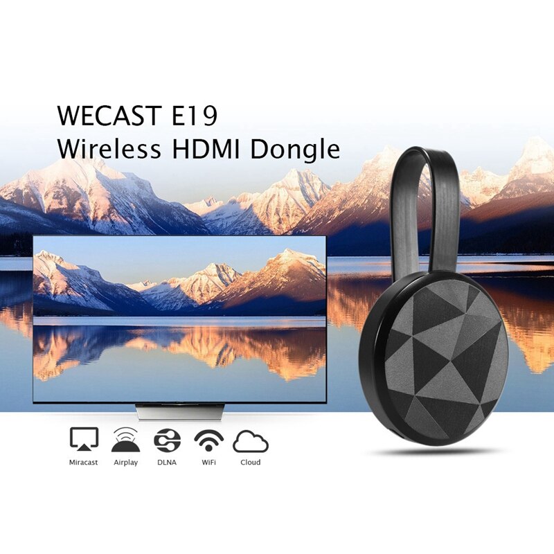 Wecast E19 1080P Wireless Tv Stick Hdmi Dongle Rk3 Grandado Wecast E19 1080P Wireless Tv Stick Hdmi Dongle Rk3 Grandado
