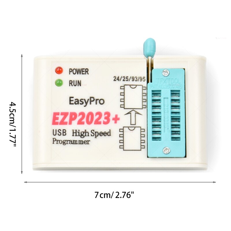XX9A EZP2023 SPI Programmer EZP 2023 with Adapters 100% Original EZP 2023 Support 24/25/93 Bios 25T80 Offline Copy+5 Adapter