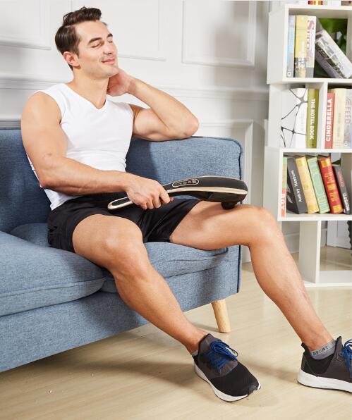 7 In 1 Elektrische Nek Massage Hamer Massage Back Relax Multifunctionele Halswervel Roller Massage Stok