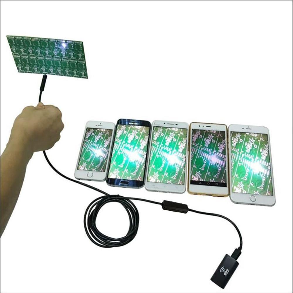 8.0mm wifi endoscope camera work with android & ios