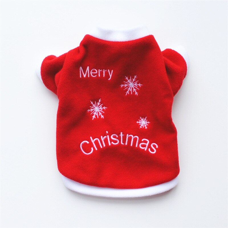 Warme Winter Hond Kleding Soft Fleece Pet Kleding Kerst Hond Jas Jas Jaar Chihuahua Honden Huisdieren Kleding Roupa Cachorro: B / S