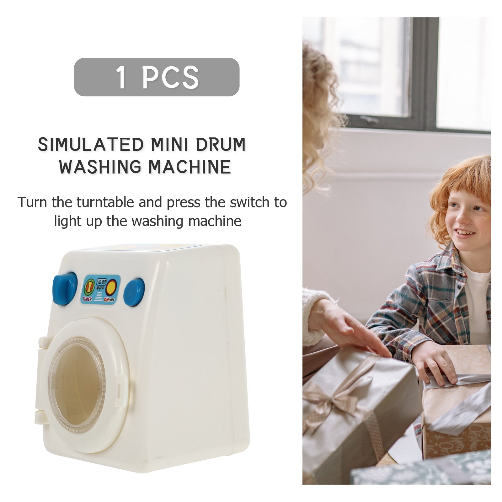 1pc Children Playing Washing Machine Educational Plaything
