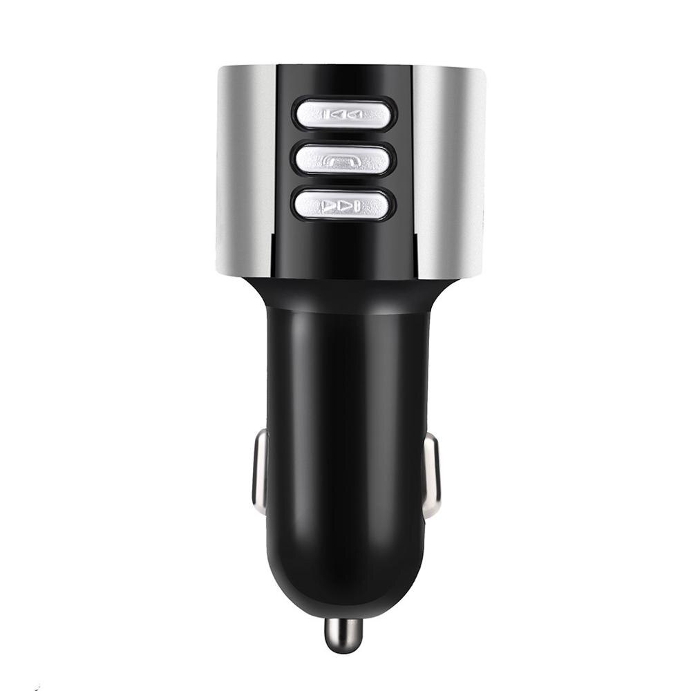 Bluetooth voiture USB chargeur FM émetteur sans fil Radio adaptateur lecteur MP3 3.4A voiture accessoires mains libres #525
