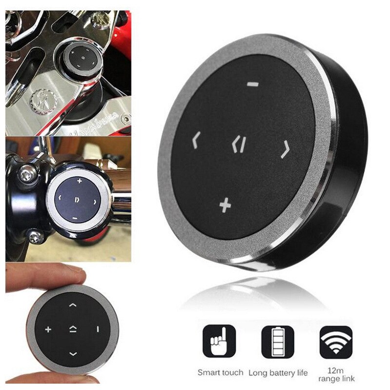Draadloze Bluetooth Steering Auto Wiel Afstandsbediening Controle Siri Afstandsbediening Camera Ondersteuning Voor Ios Android Afstandsbedieningen