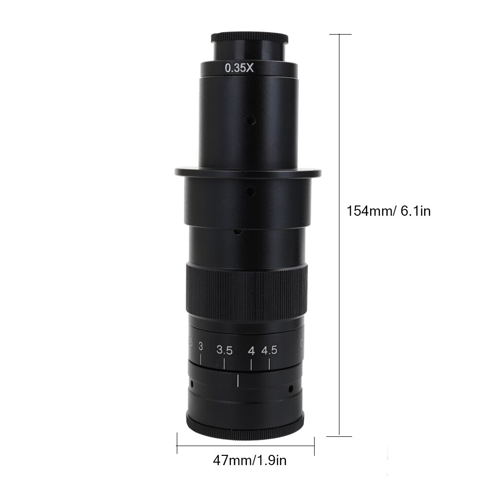 Verstelbare Video Microscoop Camera 180X 120X 300X 200X 130X Lens Voor High Definition Multimedia Interface USB: 1