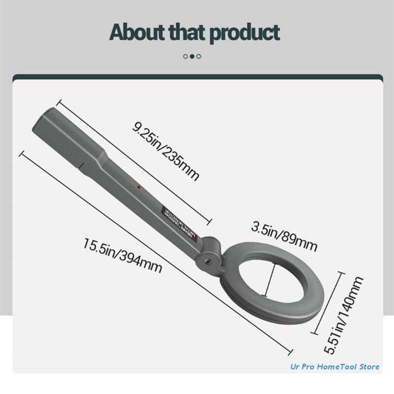 Handheld Metal Detector Applicable to High-speed Railway Airport for Subway Hospital Sports Conference High Sensitive