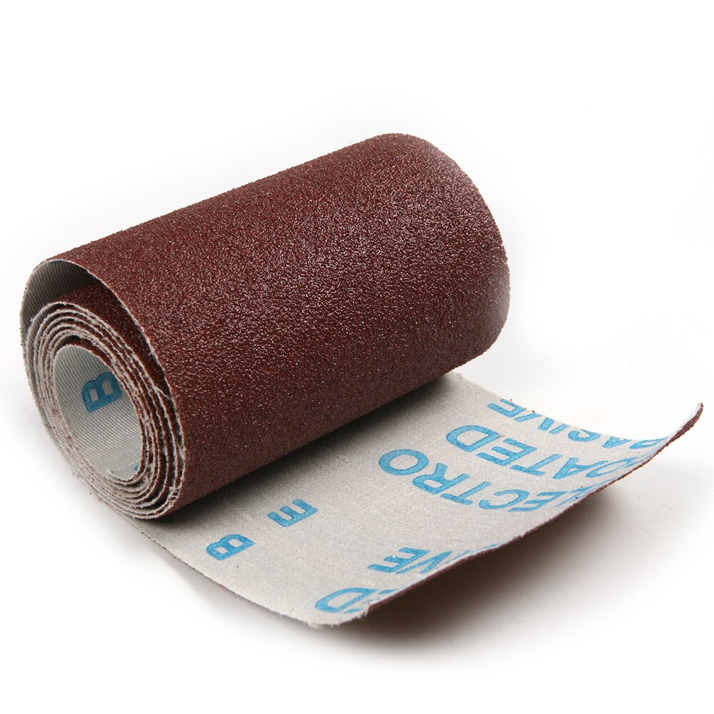 500mm*90mm Wide 80# Grit Emery Cloth Roll Sandpaper for Grinding Polishing