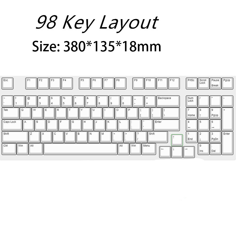 Mechanische Tastatur, mattierter Staubschutz, Acryl-Luftabdeckung für 60/61/64/68/80/84/87/96/104/108 Schlüssel, Staubschutz für mechanische Tastatur: Kamel