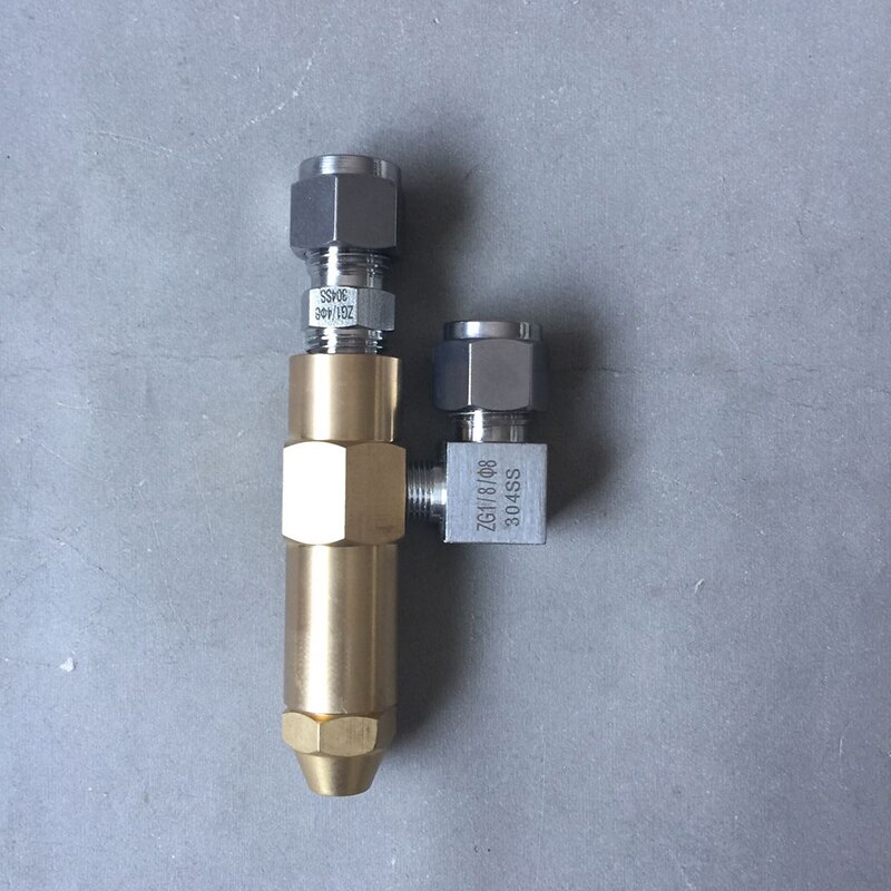 Waste Oil Burner Nozzle,Siphon Air Atomizing Nozzle,Oil Jet,Air Atomizer Spray Nozzle-2.0mm