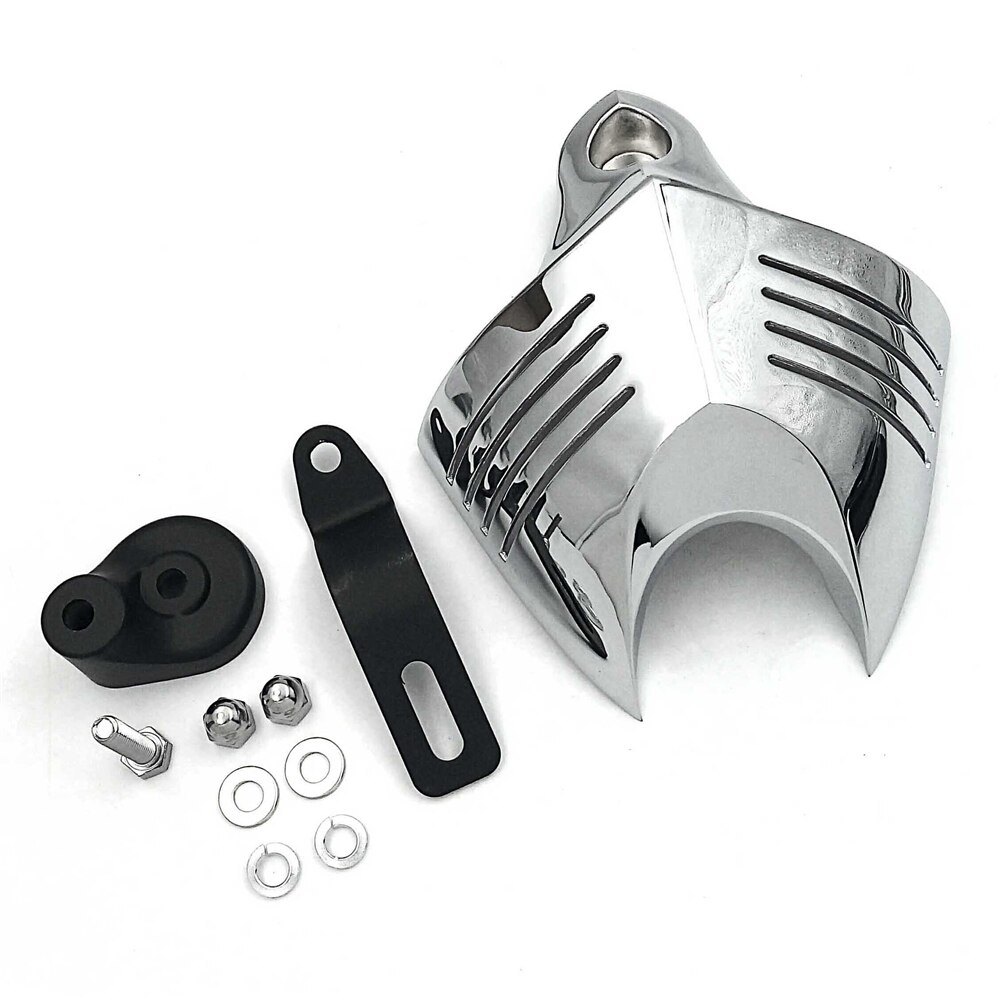 Chrome Twin Horn Cover Cowbell For Harley Davidson V-ROD'S 1992 Aftermarket Motorcycle Parts Chrome: MT246-001-CD