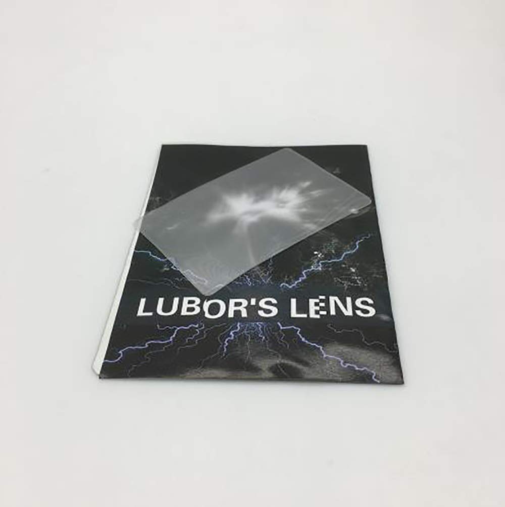 10Pcs Lubors Lens Card Perspectief Vervorming Close Up Street Magic Tricks Kids Lastig Gimmick Te Doen Voor Beginner