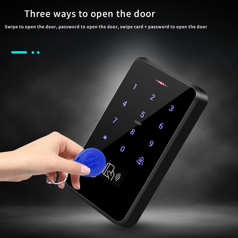 S20 Druk Keypad Toegangscontrole Systeem Deurslot Swipe Wachtwoord Geïntegreerde Machine Toegangscontrole Machine