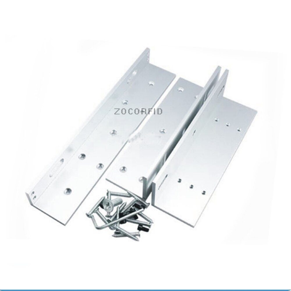 ZL Bracket Use for 180kg Electronic Magnetic Lock For Narrow Door / Access Control System