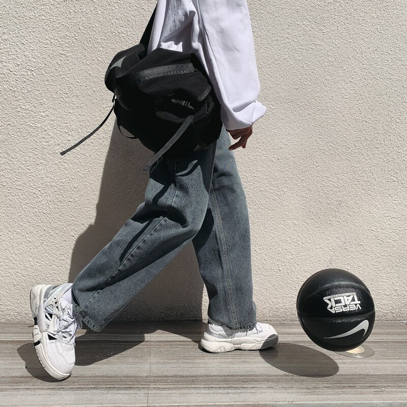 Jean Denim à Jambes Larges Pour Homme, Pantalon Cargo Ample, Droit, Baggy, Hip Hop, Streetwear, Skateboard, Pantalon En Denim Neutre,jean Patchwork Homme, Plusieurs Poches,pantalon Large Homme Jean