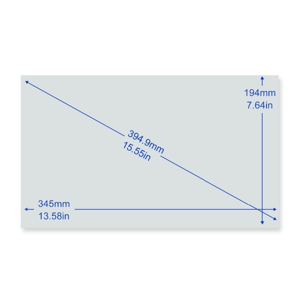 2X Anti-Glare Screen Protector Guard Cover for Asus 534UX Q504UA Q524UQ Q552UB Q524UQ 15.6"