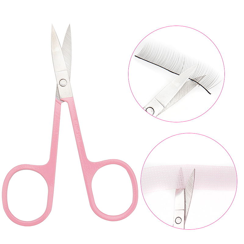 1Pc Wenkbrauw Schaar Make Wimper Trimmer Gezichtshaar Remover Manicure Nail Cuticle Schaar Beauty Tools