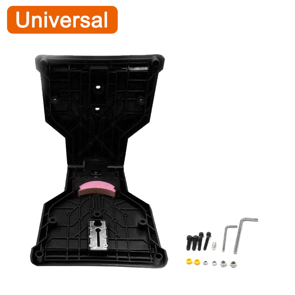 Chainsaw Teeth Sharpener Chainsaw Fast Grinding Chainsaw Chain Sharpener Portable Durable Easy Power Sharp Bar-Mount Whetstone: Upgrade Black