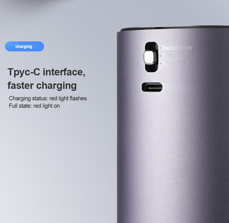 Touchless Hand Disinfection Machine Automatic Soap Dispenser Gesture Smart Sensor Mist Spray Hand Sanitizer Disinfection 150ML