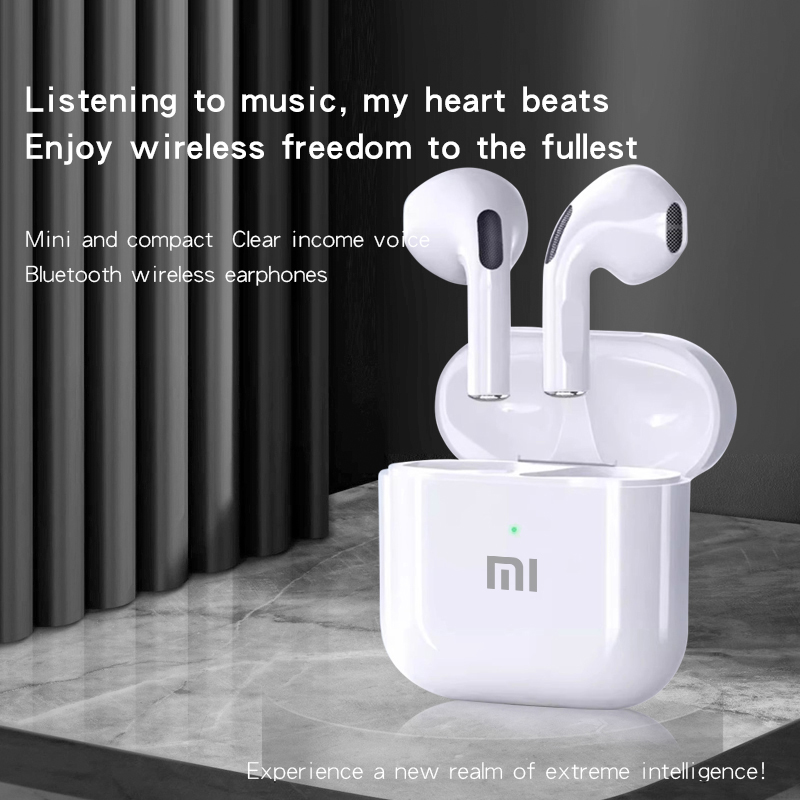 Originele XIAOMI Pro4 oortelefoon TWS Bluetooth-headset HiFi draadloze hoofdtelefoon Microfoon Ruisonderdrukking Oordopjes Waterdicht Game Motion