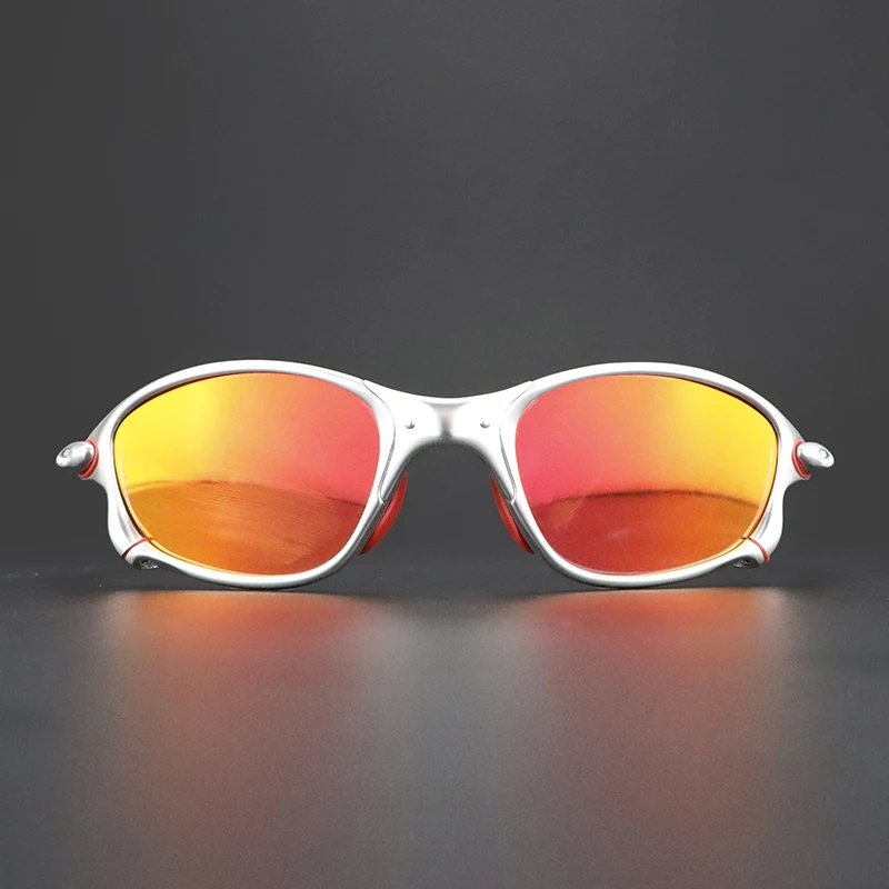 Metallpolariserade solglasögon med polariserade linser, solglasögon för män/kvinnor, ridning, bilkörning, fiskesolglasögon: Brun