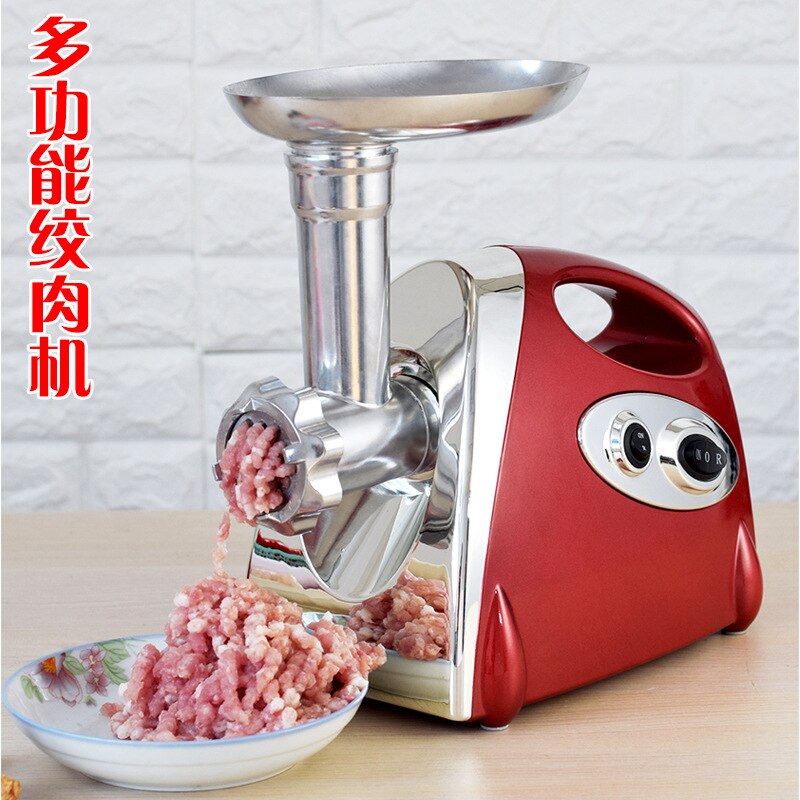 Picadoras eléctricas potentes de carne de 300W PICADORA DE CARNE cuerpo de acero inoxidable pesado Mince doméstico