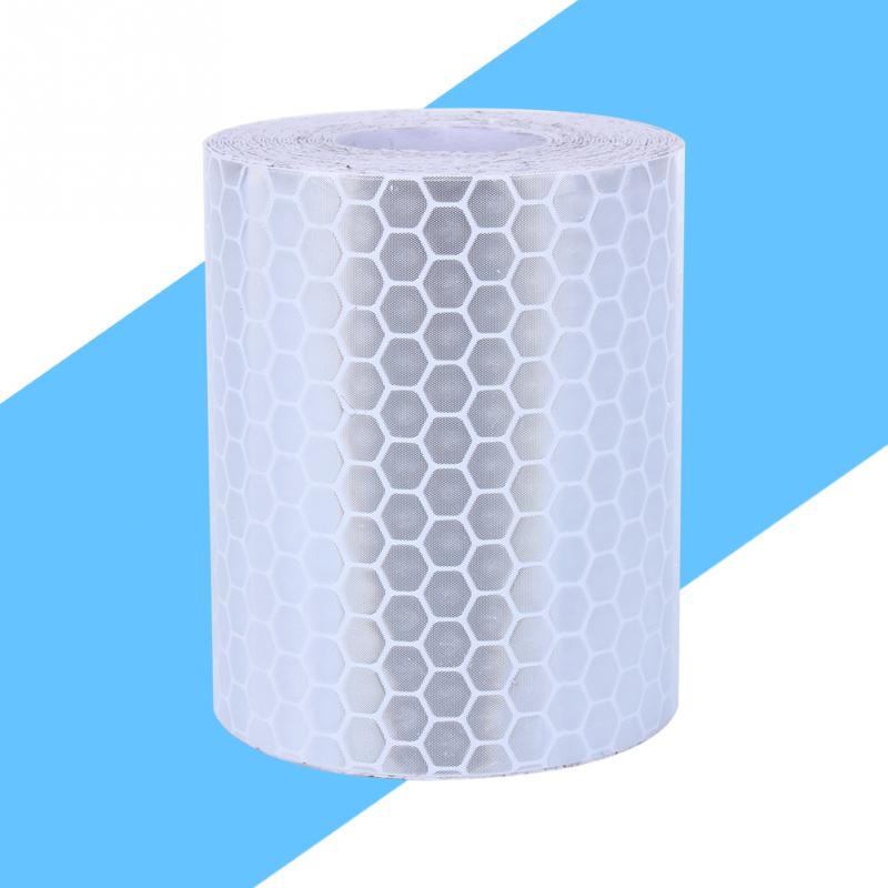 5X3cm Self Adhesive Warning Tape Safety Mark Reflective Sticker Automobiles Motorcycle Reflective Strip Reflective Film