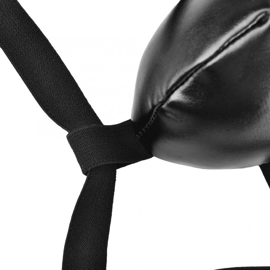 Men Groin Protector Elastic PU Taekwondo Groin Guard Boxing Jockstrap Protector Gym Children Sanda Boxing Punching Protect Tool