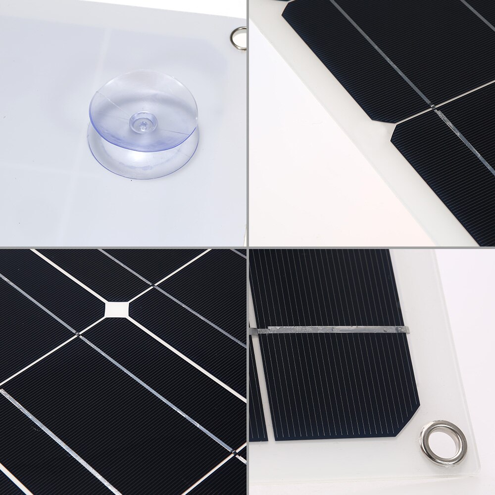20W Flexible Solar Panel Battery Dual Output Solar Power Energy With USB Interface High Conversion Rate Solar Panel System