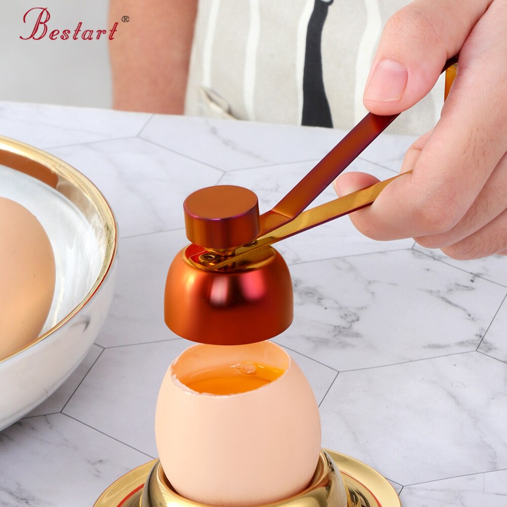 4Pcs Egg Opener 304 Stainless Steel Egg Topper Scissors Cutter Shell Openers Slicers Kitchen Gadget Utensils Baking Tools