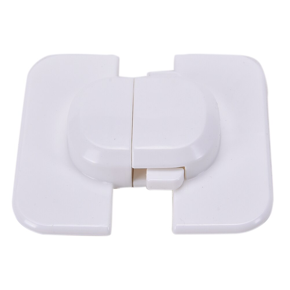 1Pcs Thuis Koelkast Koelkast Vriezer Deurslot Klink Catch Wit