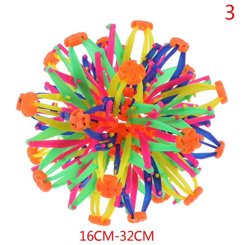 1pc coloré lancer balle étirement rétrécissement boule sphère maternelle anneau extensible expansion balle jouets pour bébé enfants: A3